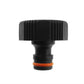 32mm MDPE Wall Flange with Nylon Tap Barb/Quick Connect and PTFE Tape