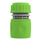2-Way Tap Connector with 3 x Quick Connect Outlets and 3 x Standard 1/2" Hose Connectors (Grey/Lime)