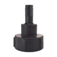 IBC 2" S60X6 Thread Valve with S60X6 to 1/2" Hose Tail