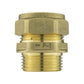 Ball Valve Lever 3/4" BSPF with 2 x Brass Compression 22mm Outlets