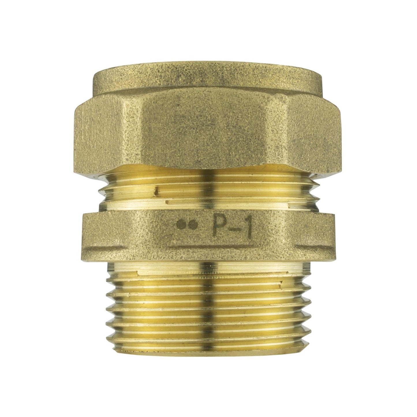 Ball Valve Lever 3/4" BSPF with 2 x Brass Compression 22mm Outlets