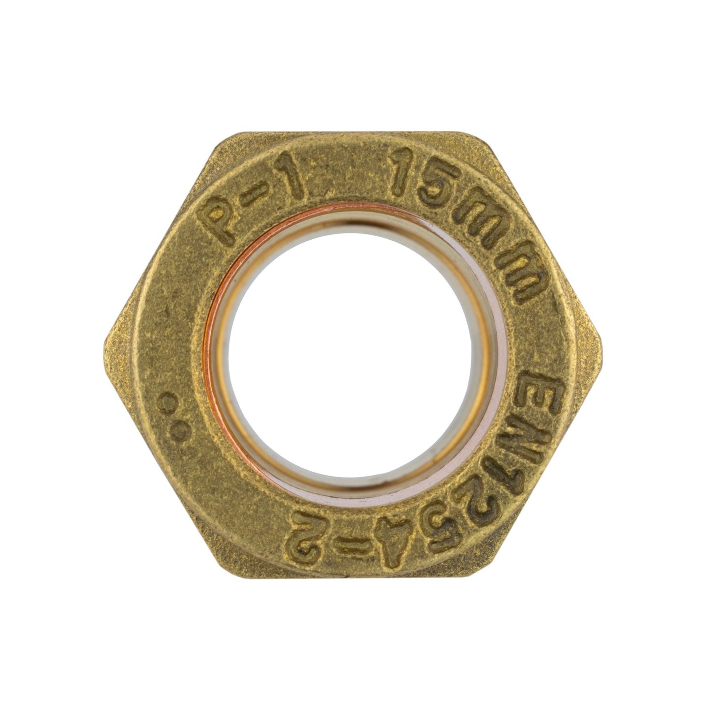 Ball Valve Lever 1/2" BSPF with 2 x Brass Compression 15mm Outlets