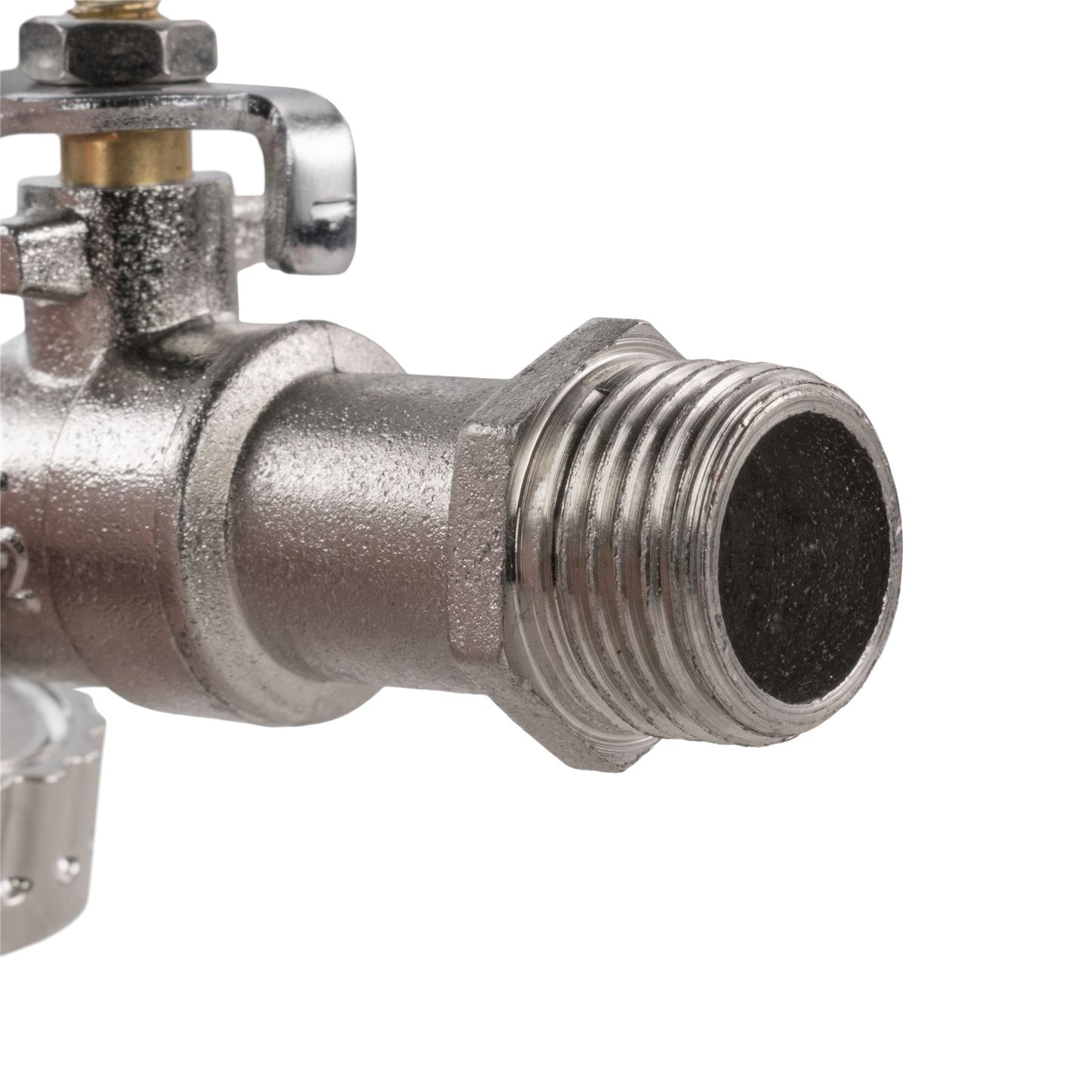 Garden Lever Tap 3/4 BSPM to Quick Connect + Elbow MDPE 25mm