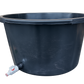90L Round Tub with Drain Valve
