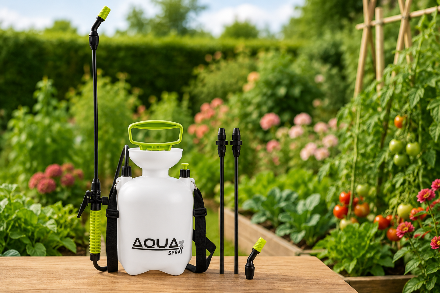 Aqua Spray 3L Telescopic Spray Lance with 2 Nozzles