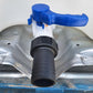 IBC 2" S60X6 Thread Valve with S60X6 to 2" Hose Tail