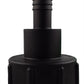 IBC 2" S60X6 Thread Valve with S60X6 to 1" Hose Tail