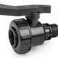 Swivel IBC Extender + Valve + MDPE Straight 25mm