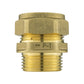 Ball Valve Lever 3/4" BSPF with 2 x Brass Compression 22mm Outlets