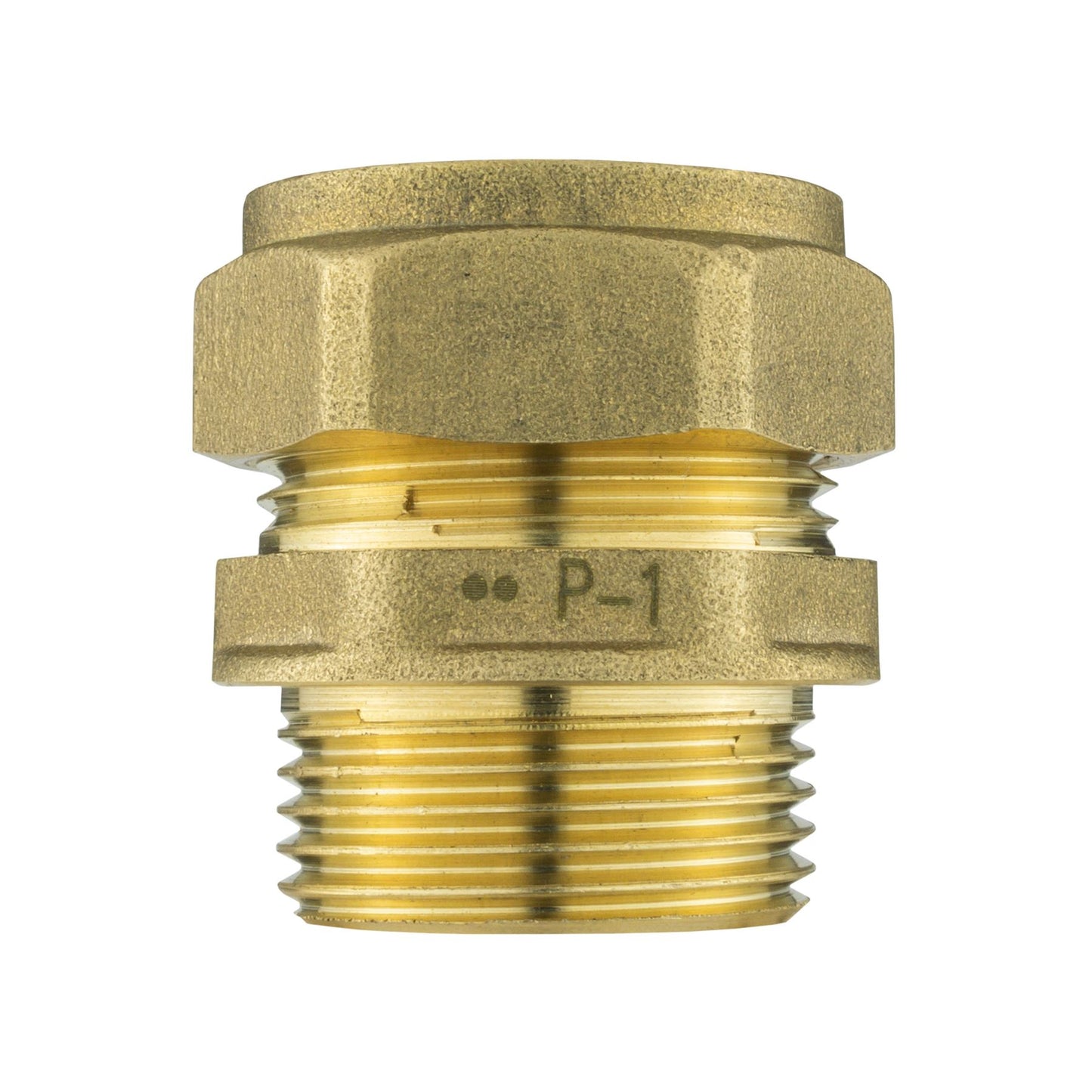 Ball Valve Lever 3/4" BSPF with 2 x Brass Compression 22mm Outlets