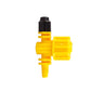 Antelco Vari-Jet™ 90° Black Cap/ Yellow Base