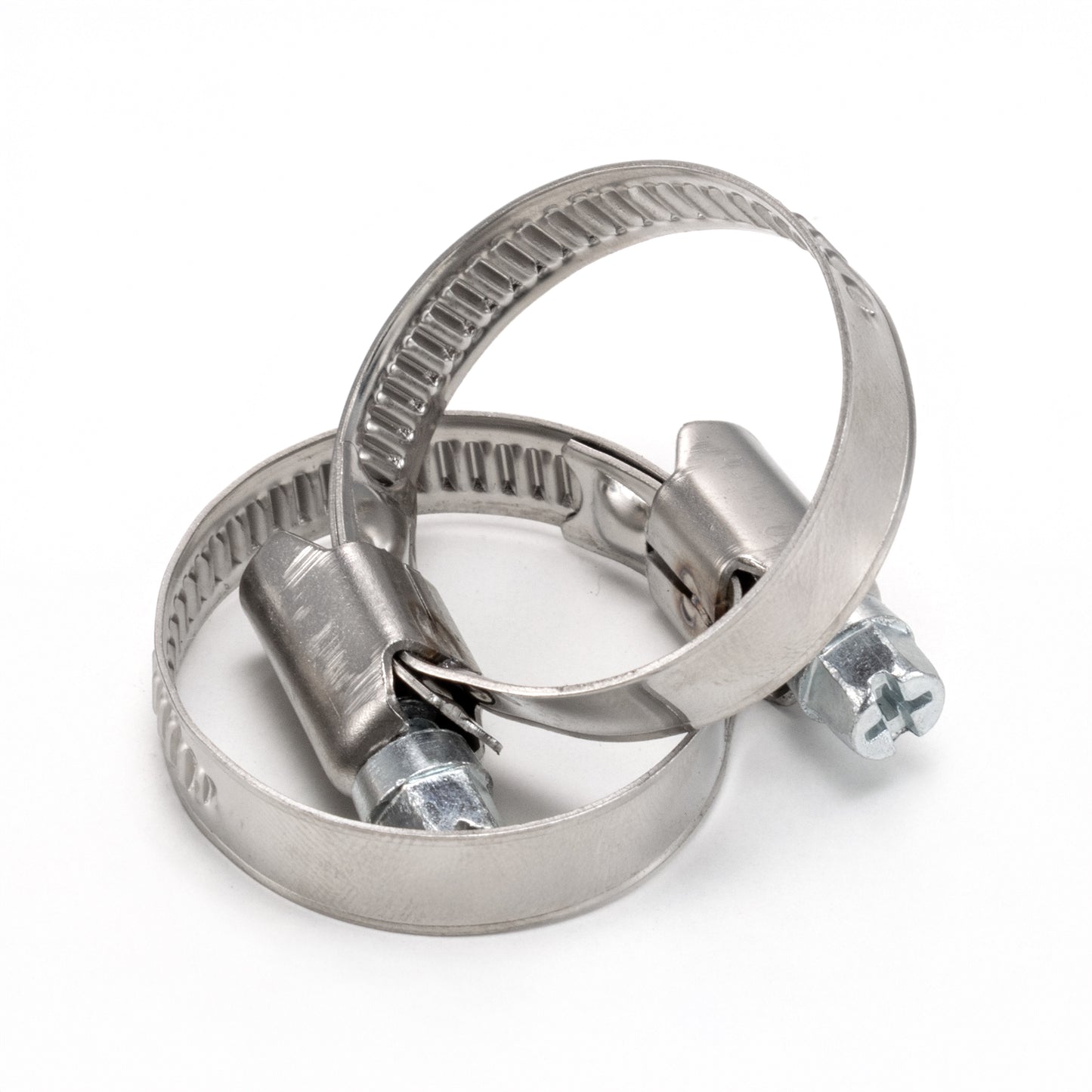 Clear Braided PVC Tech Hose 19*25*3mm 7/28BAR with 2 x A2 Hose Clips Kit