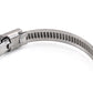Clear Braided PVC Tech Hose 19*25*3mm 7/28BAR with 2 x A2 Hose Clips Kit