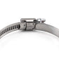 Clear Braided PVC Tech Hose 19*25*3mm 7/28BAR with 2 x A2 Hose Clips Kit