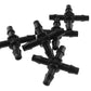 Antelco Micro Cross Connector 4.5mm Barb