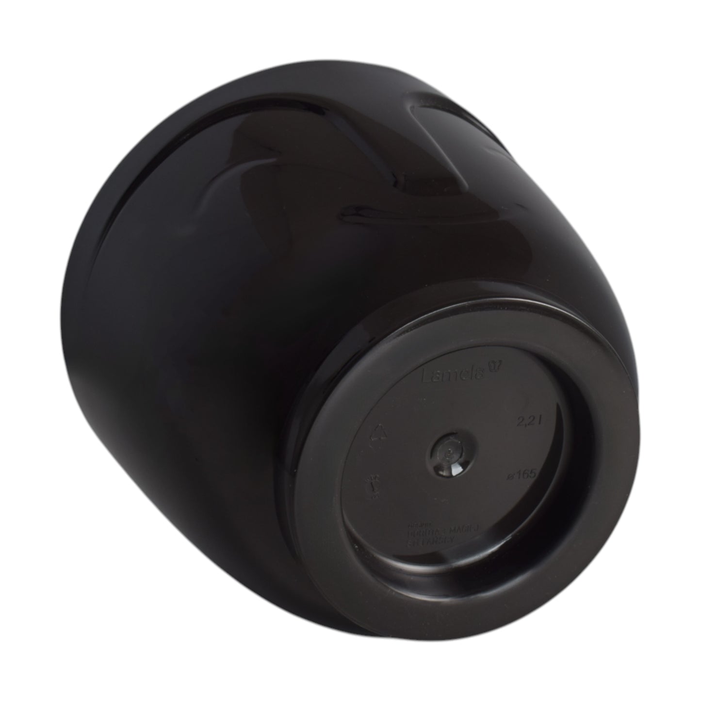 Atena Pot Without Hole 140mm Black