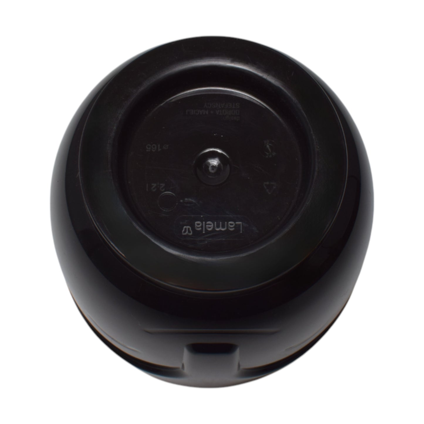 Atena Pot Without Hole 185mm Black