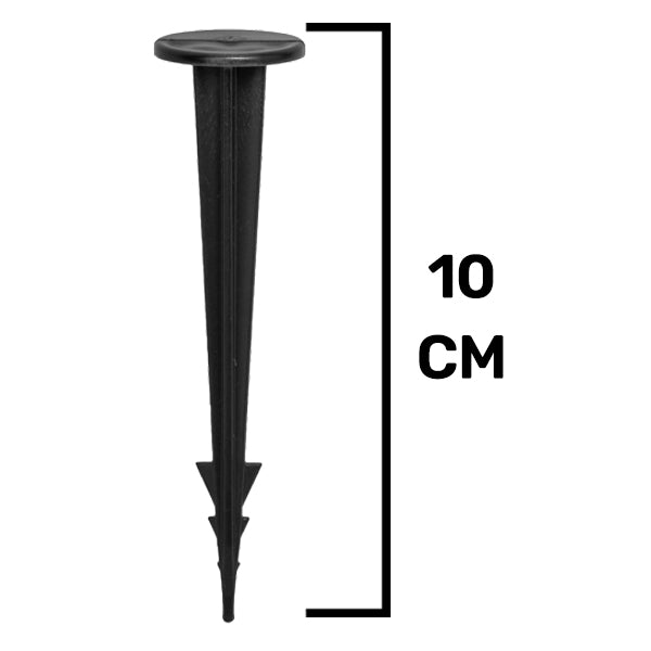 Weed Control Fabric Plastic Fixing Pegs Large 10cm