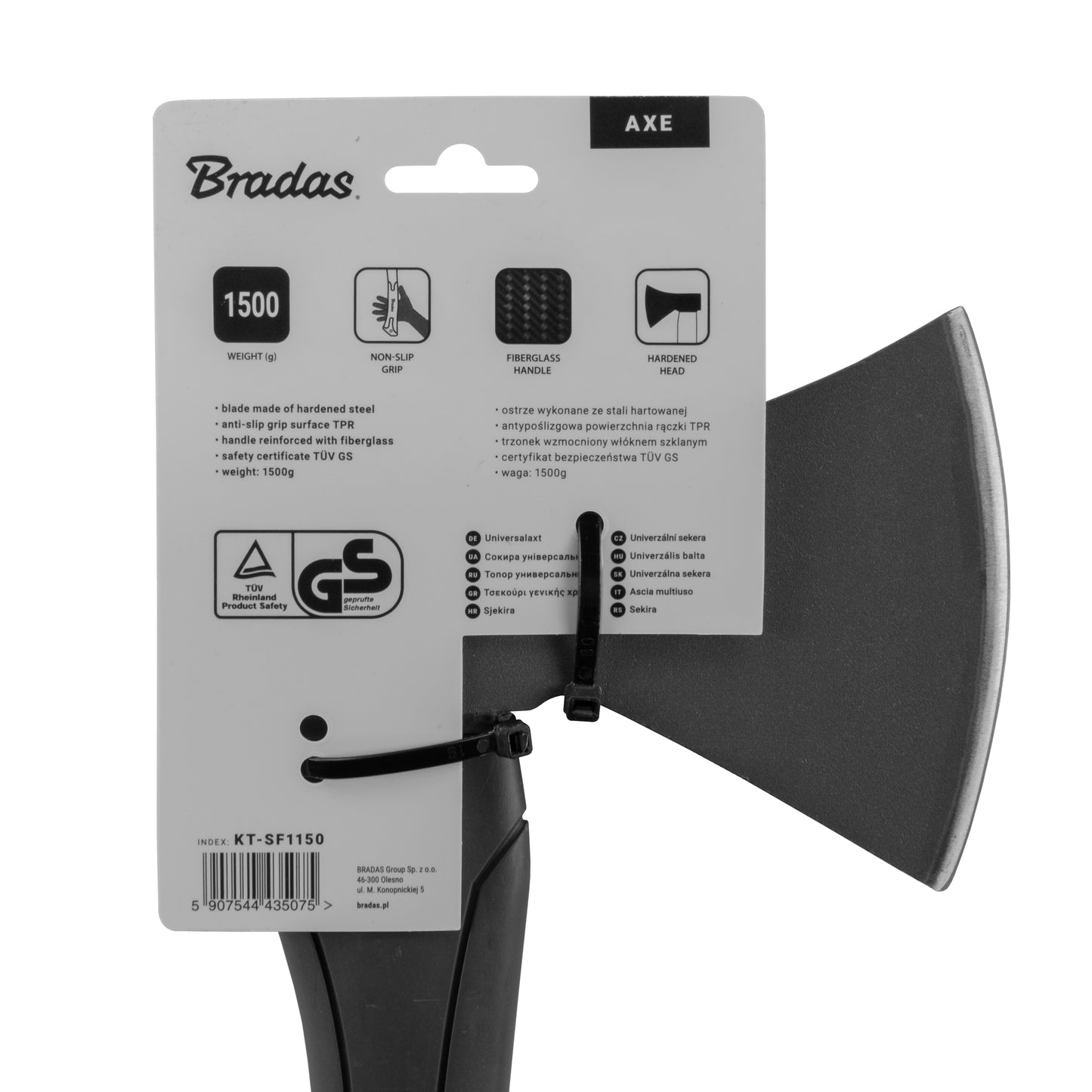 Universal Fiberglass Axe 1500g