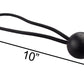 Bungee Ball 10" Black