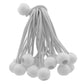 Blue S-Grade Tarpaulin with 20 x 6" Bungee Balls (White)