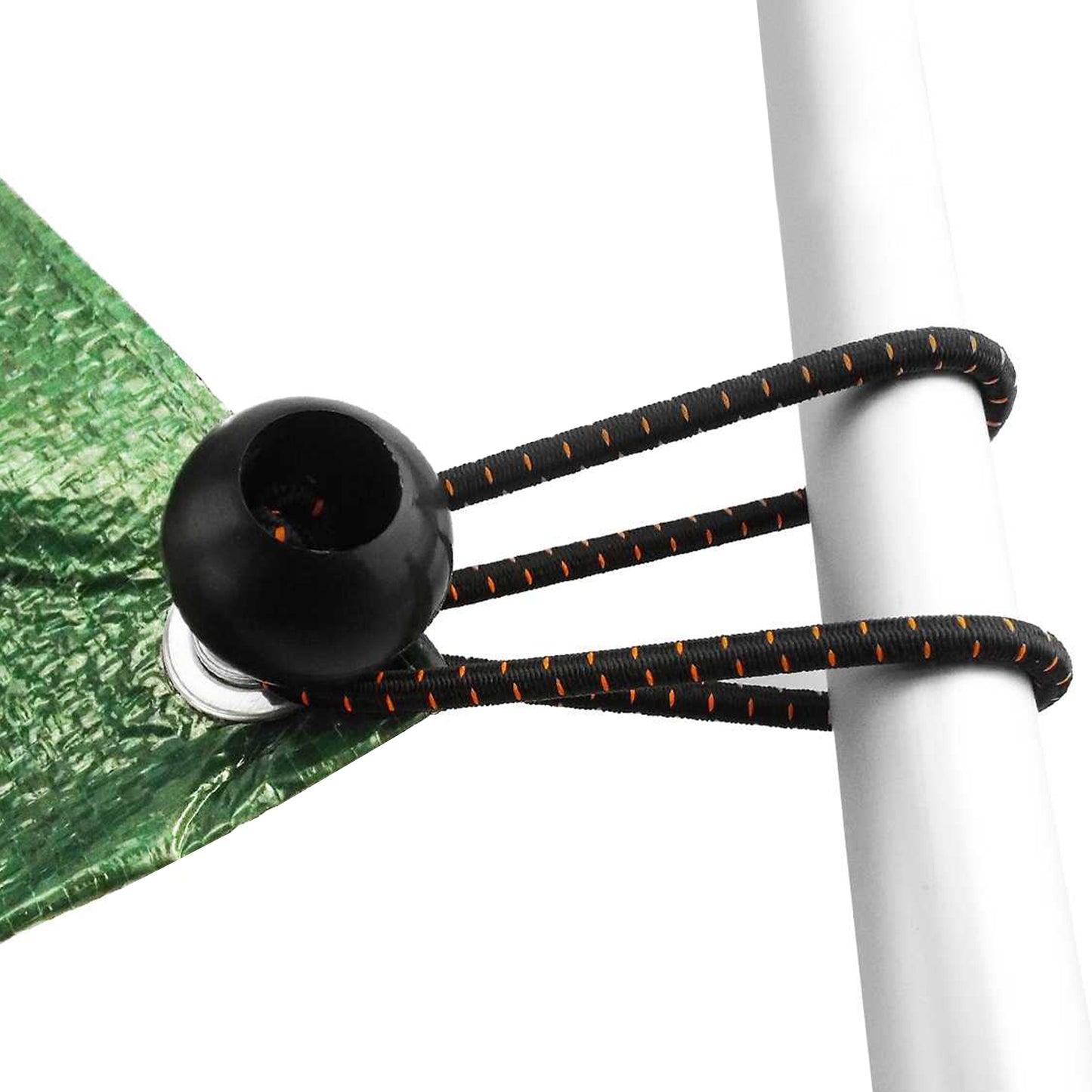 Bungee Ball Mix Black 6" 8” 10" Pack of 30