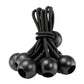 Bungee Ball Mix Black 6" 8” 10" Pack of 30