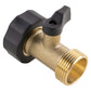 Brass In Line Valve ¾” BSPF-M