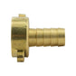 13mm Brass Barb with In-Line BSPM Valve and Geka Type Connector