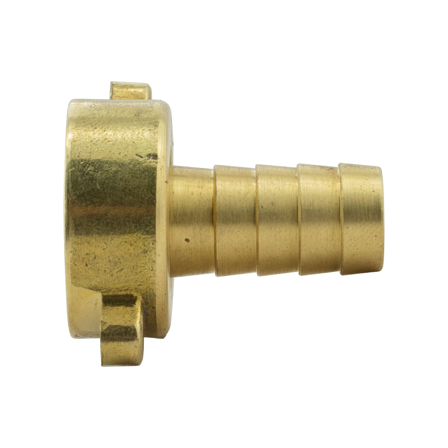 13mm Brass Barb with In-Line BSPM Valve and Geka Type Connector