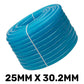 Braided Fuel Hose Blue Transparent PVC 25mm*2.6mm