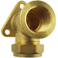 Wall Mount Copper Pipe 15mm 1/2"BSPF