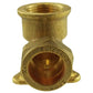 Wall Mount Copper Pipe 22mm 3/4" BSPF