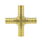 Brass Cross Joiner 10mm