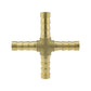 Brass Cross Joiner 6mm