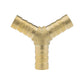 Brass Tee Y Connector 10mm