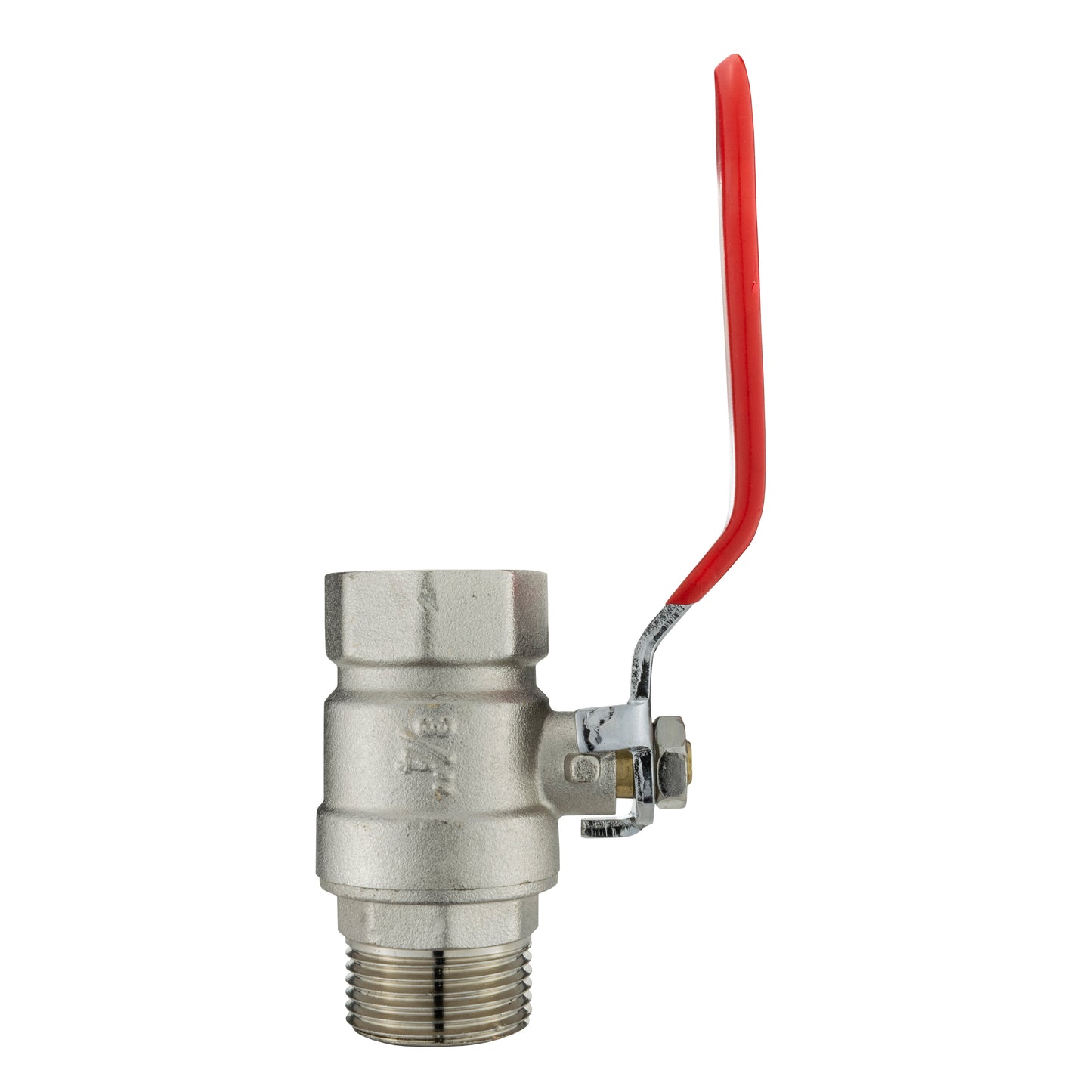 Wall Flange Kit 25mm MDPE + Lever Valve + 19mm Barbed Geka Set