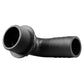 Tank Connector 90 Degree with Washer & Nut 1/2"BSPM - 1/2" Barb