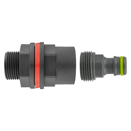 Water Butt Kit ½” BSPM-F with Male Quick Connector (Lime)