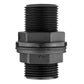 Tank Connector with Washer 1" BSPM