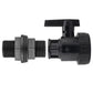 ¾” BSP Water Butt Fitting with ¾” BSPF Full Flow PP Valve