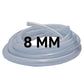 Clear Braided PVC Pipe 8mm*1.6mm