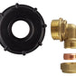 IBC 2” S60X6 Cap with Brass Compression Elbow 1” BSP – 28mm