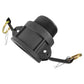 Wall Flange Kit 25mm MDPE + 3/4" Camlock Type B