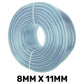 Clear PVC Pipe 8mm*11mm