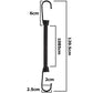 Bungee Cord Hook Metal 120cm