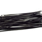 100 Cable Ties (2.5mm x 100mm) Black