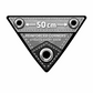 Black/Silver L-Grade Tarpaulin 5m x 6m