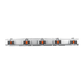 Wall Mount Tool Holder Rail - Roller Grip Design (5 Handles)