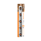 Wall Mount Tool Holder Rail - Roller Grip Design (5 Handles)